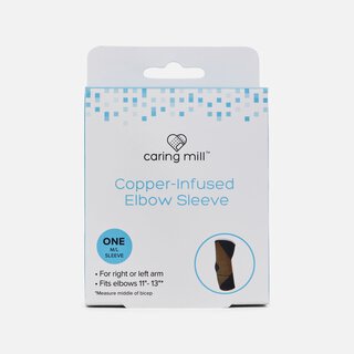 Caring Mill™ Copper-Infused Elbow Compression Sleeve, M/L