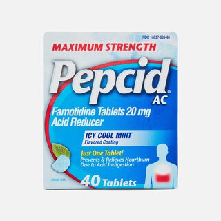 Pepcid AC Acid Reducer Maximum Strength Tablets, 40 ct.