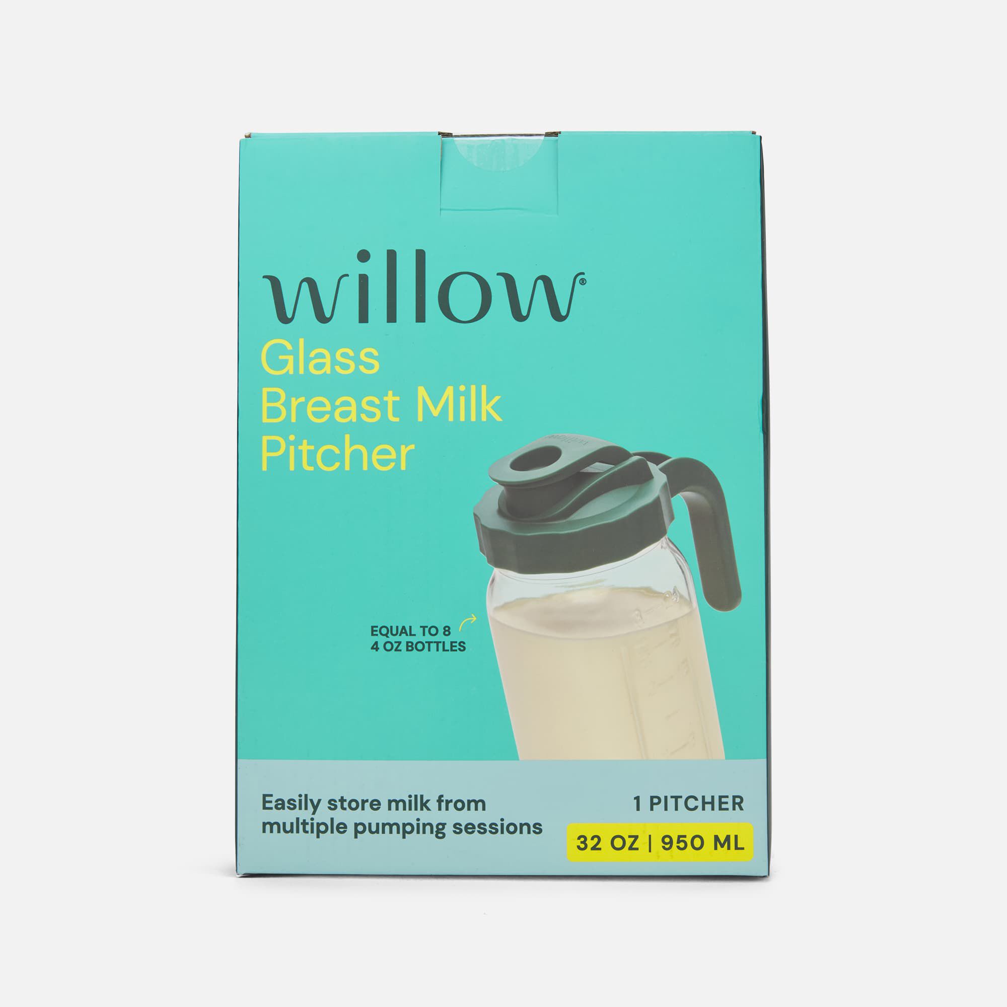 Willow Glass Breast Milk Pitcher, 32-oz. Capacity, , large