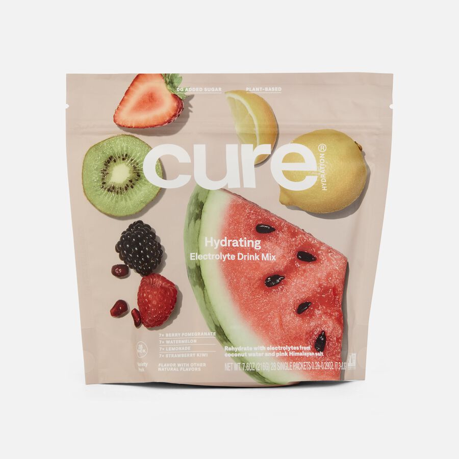 Cure Hydrating Electrolyte Drink Mix Pouches, 14 ct., , large image number 7
