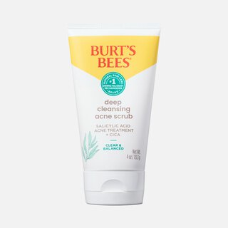Burt's Bees Clear and Balanced Deep Cleansing Acne Scrub, 4 oz.