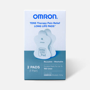 OMRON electroTHERAPY Pain Relief Long Life Replacement Pads, 2 ct.