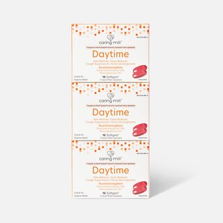 Caring Mill™ Daytime Cold & Flu Relief Soft Gels, 16 ct. (3-Pack)
