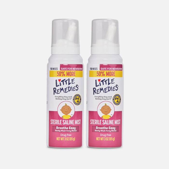 Little Noses Saline Mist Spray, 3 oz. (2-Pack), , large