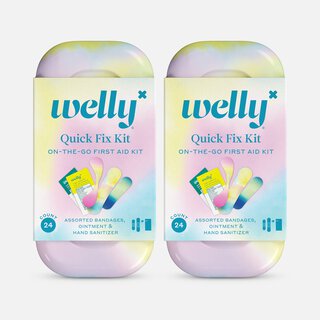 Welly Colorwash Quick Fix Kit First Aid Travel Kit - 24 ct. (2-Pack)