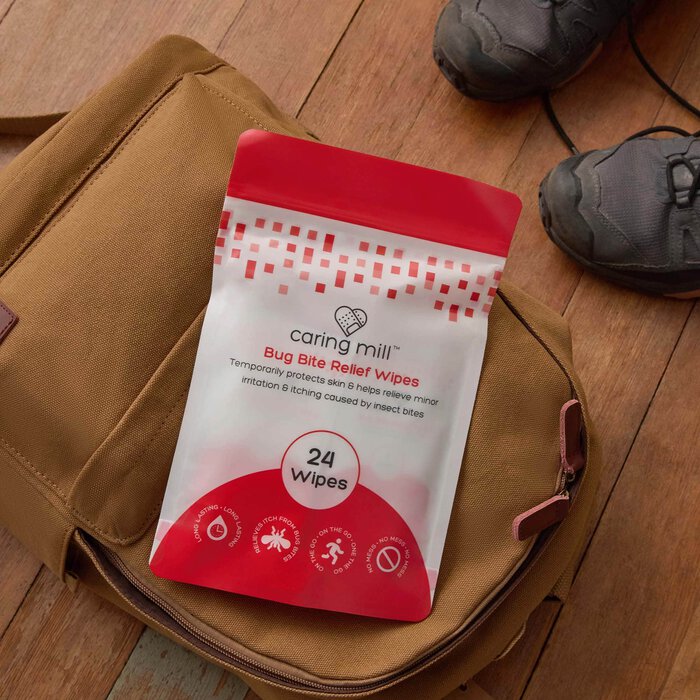 Caring Mill™ Bug Bite Relief Wipes, 24 ct., , large