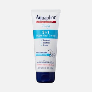 Aquaphor Baby 3-in-1 Diaper Rash Cream, 3.5 oz.