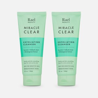 Rael Miracle Clear Exfoliating Cleanser, 5 oz. (2-Pack)