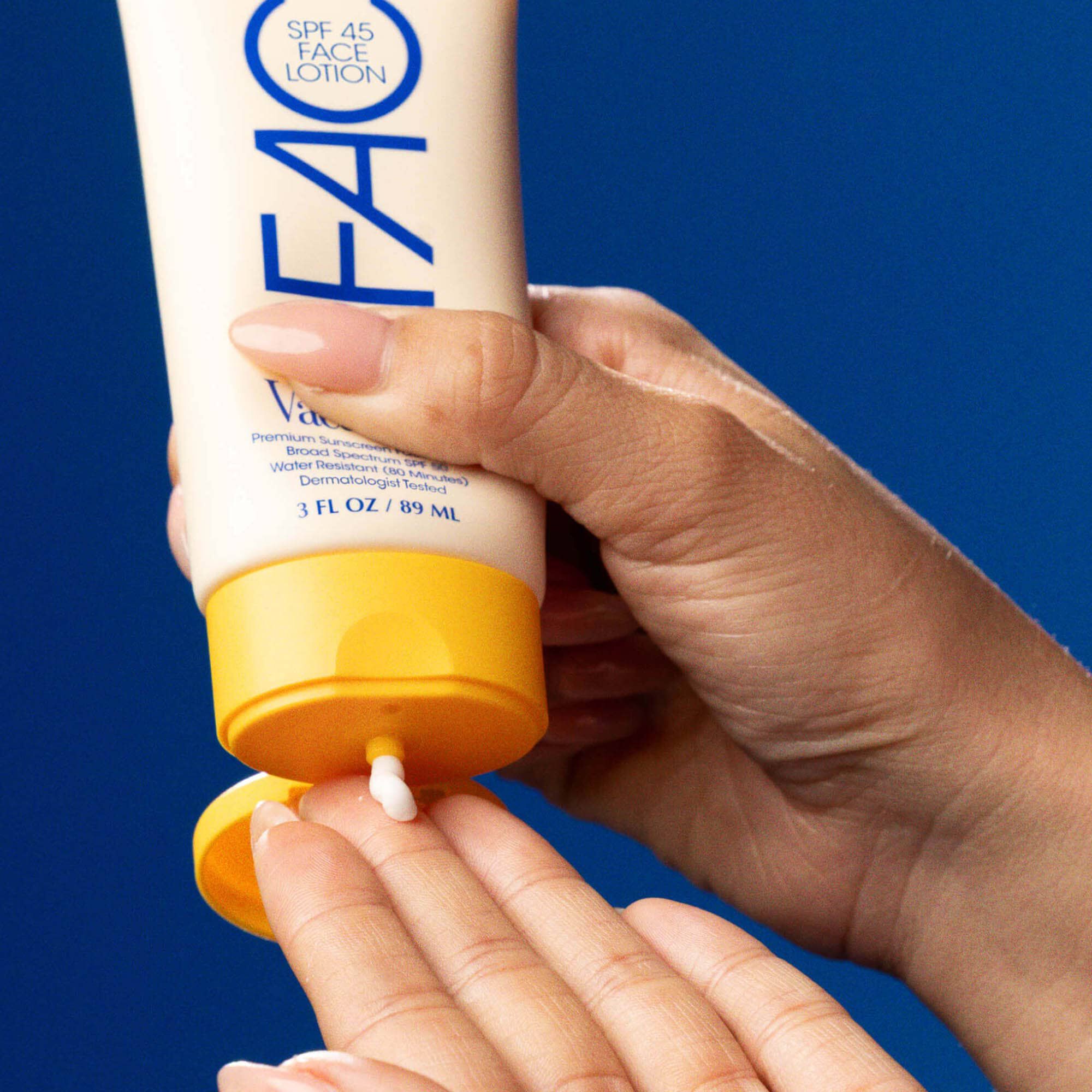 Vacation Classic Face Lotion SPF 45, 3 fl. oz., , large