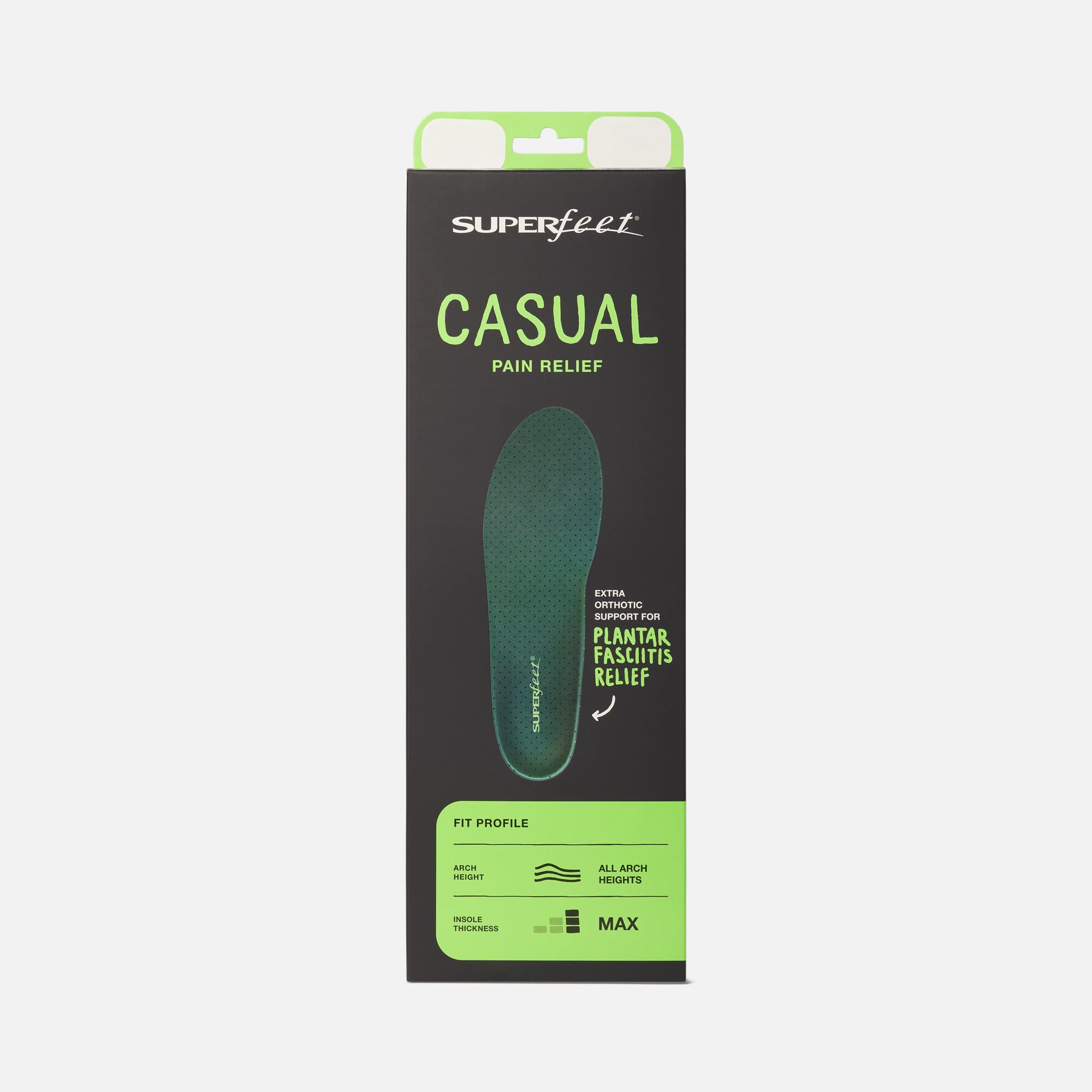 Superfeet Casual Pain Relief Insoles, , large