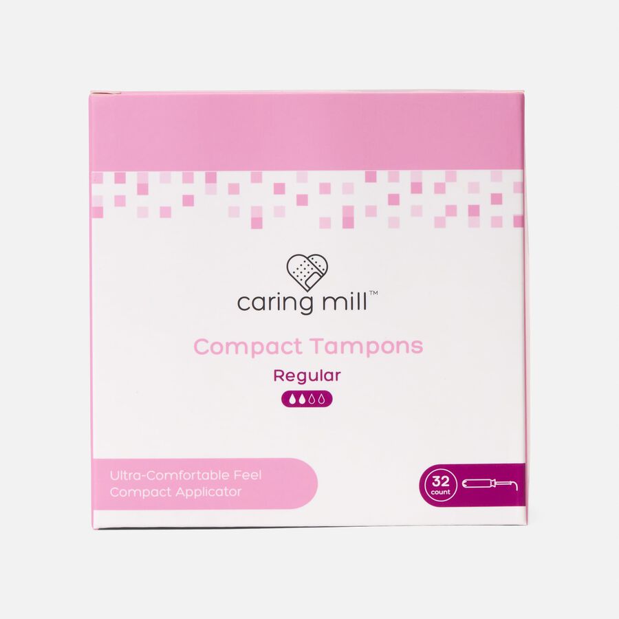 Caring Mill&trade; Compact Tampons, 32 ct., , large image number 0