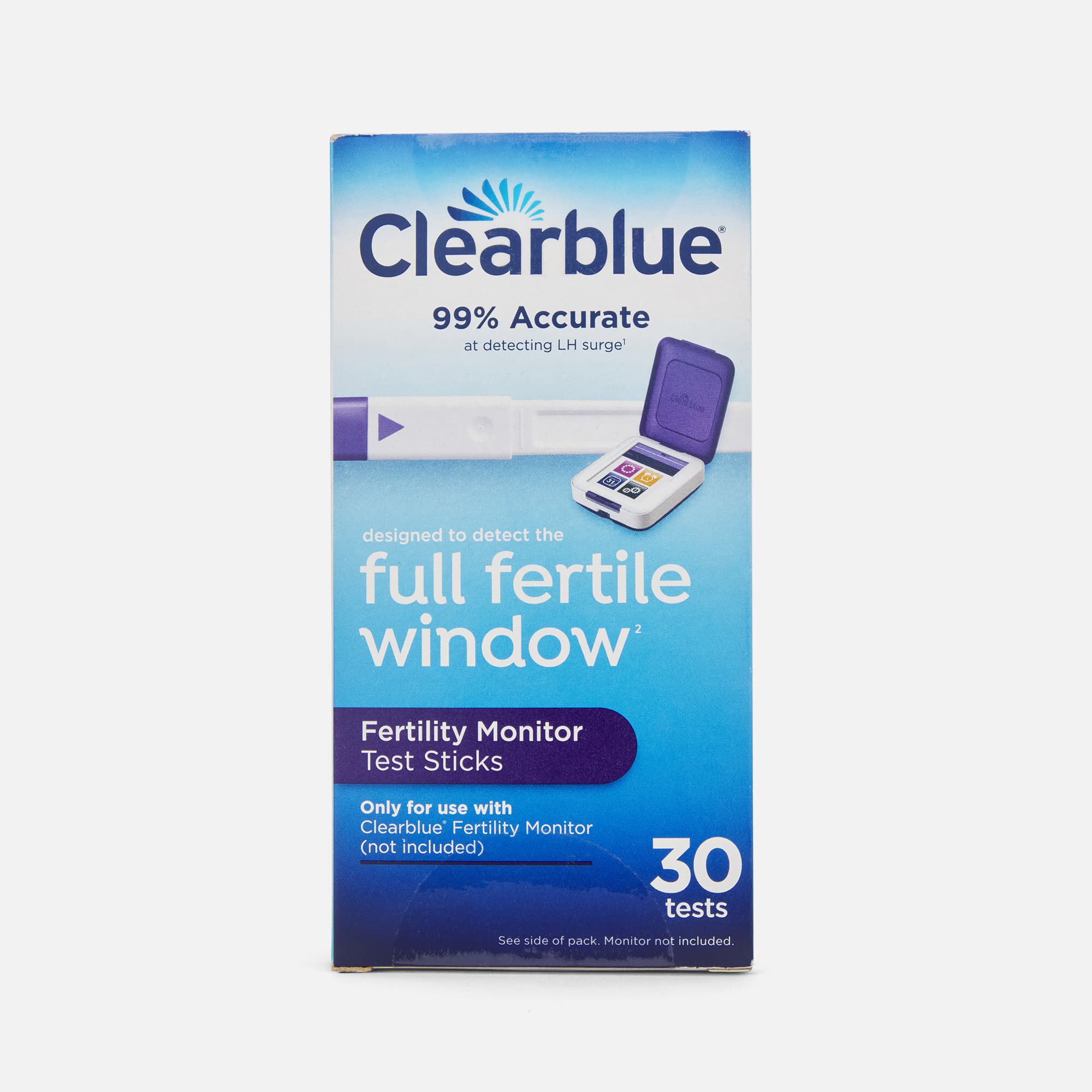 Clearblue Fertility Monitor Test Strips, 30 ct., , large