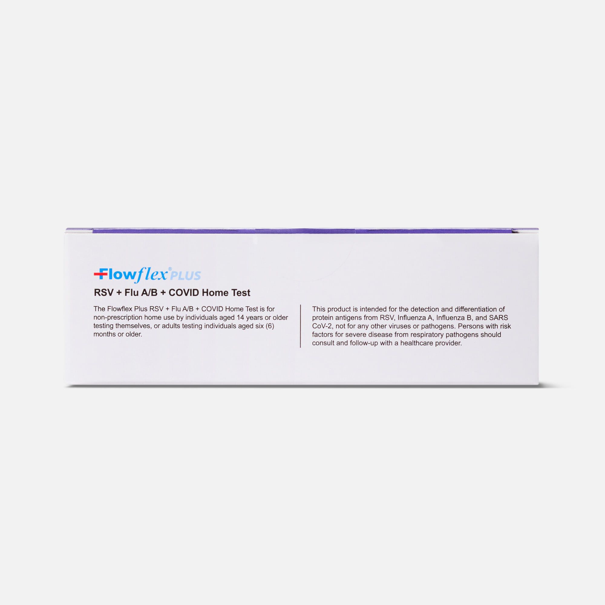 Flowflex Plus RSV + Flu A/B + COVID Home Test, 2 ct., , large
