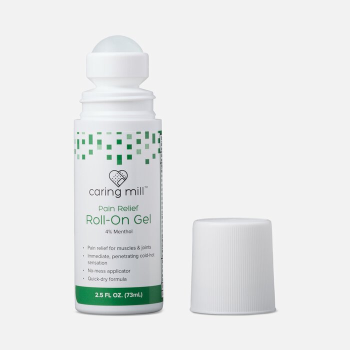 Caring Mill™ Menthol Pain Relief Roll-On Gel, 2.5 fl oz., , large