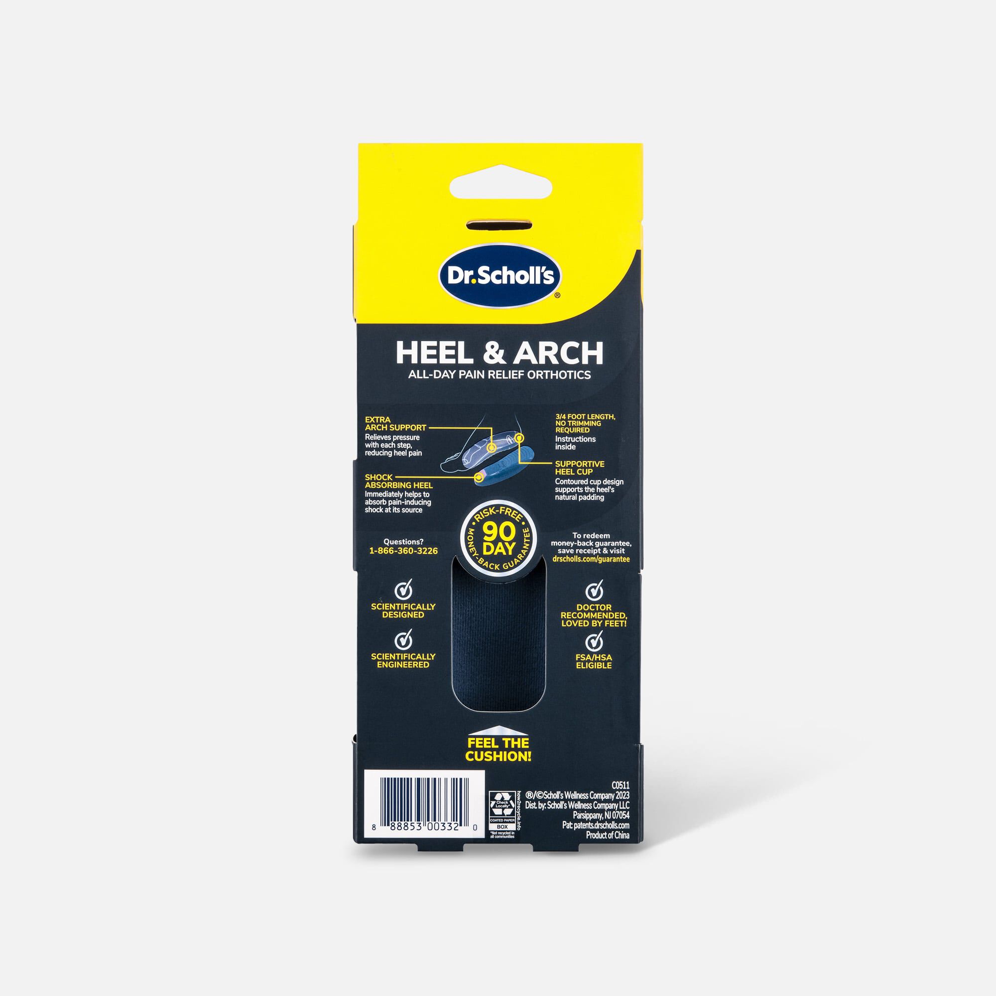 Dr. Scholl's Heel and Arch Pain Relief, , large