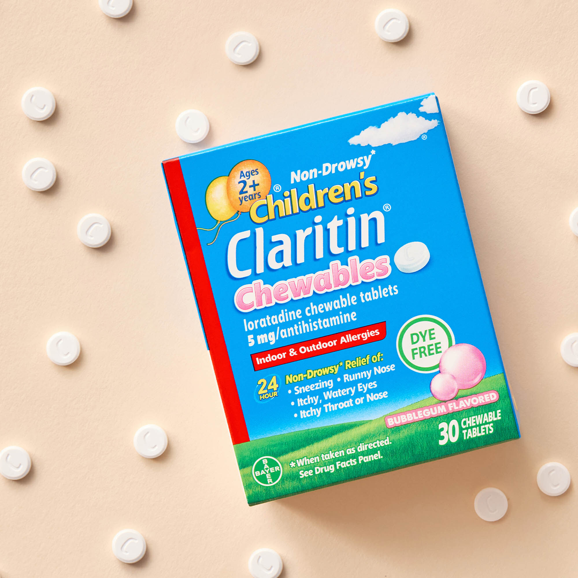 Children's Claritin Chewables, , large