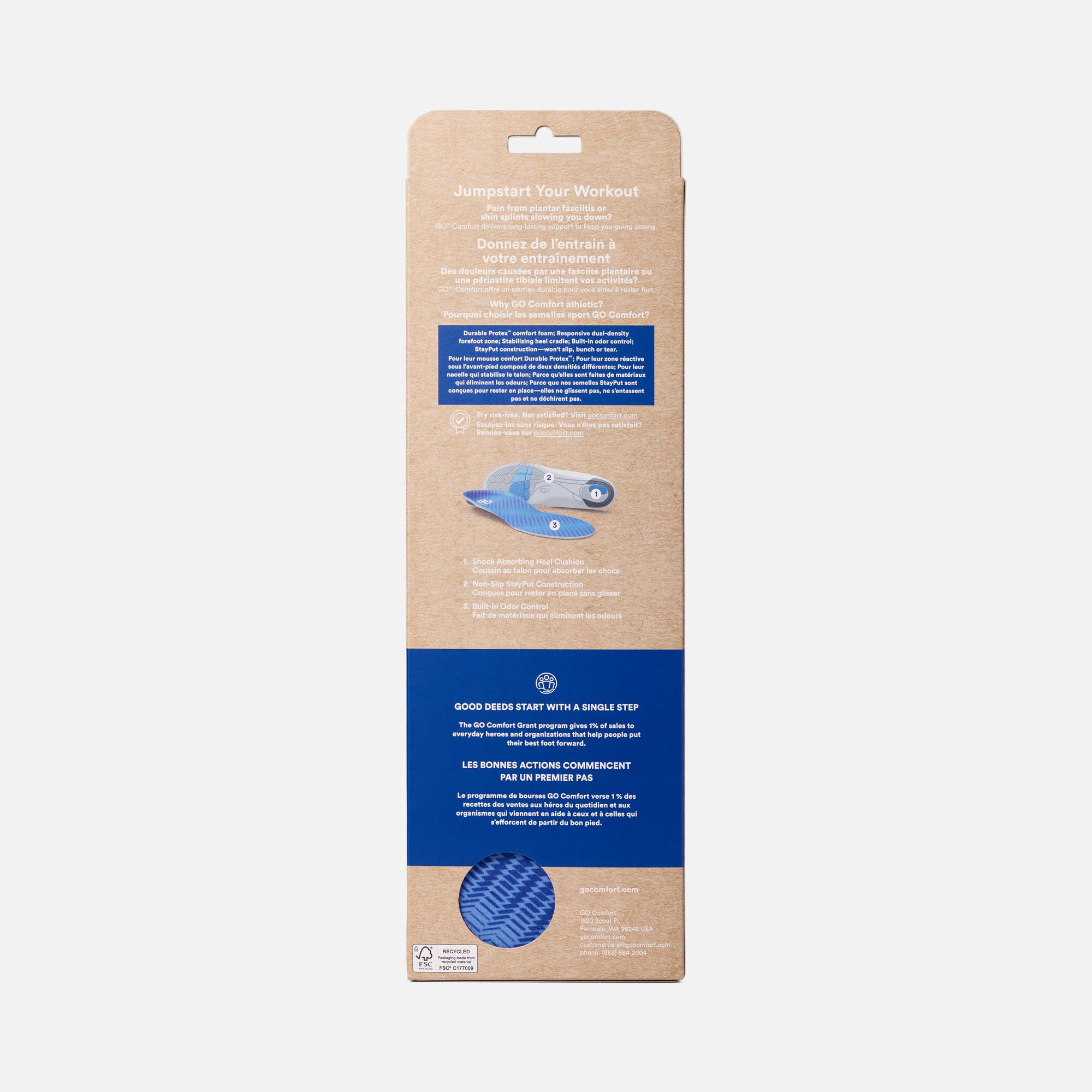 Superfeet GO Comfort Athletic Insoles, , large