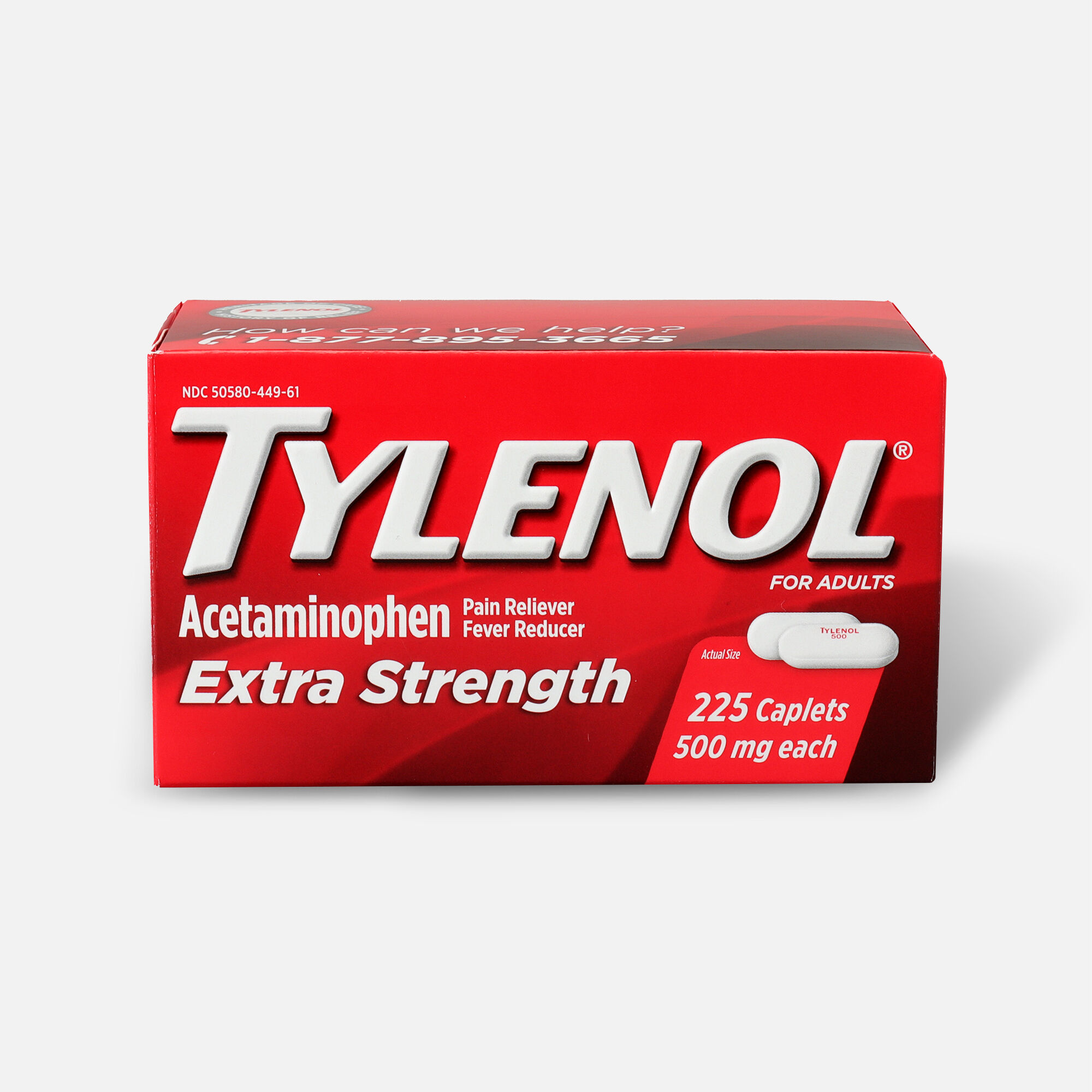 Tylenol Extra Strength Caplets, , large