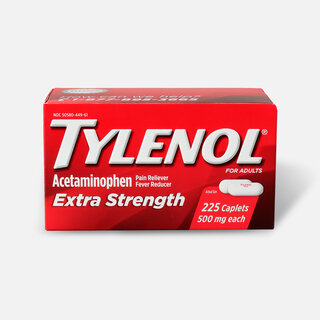 Tylenol Extra Strength Caplets, 225 ct.