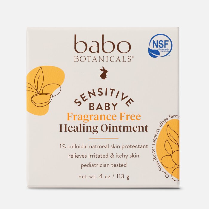 Babo Botanicals Sensitive Baby All Natural Healing Ointment, 4 oz., , large