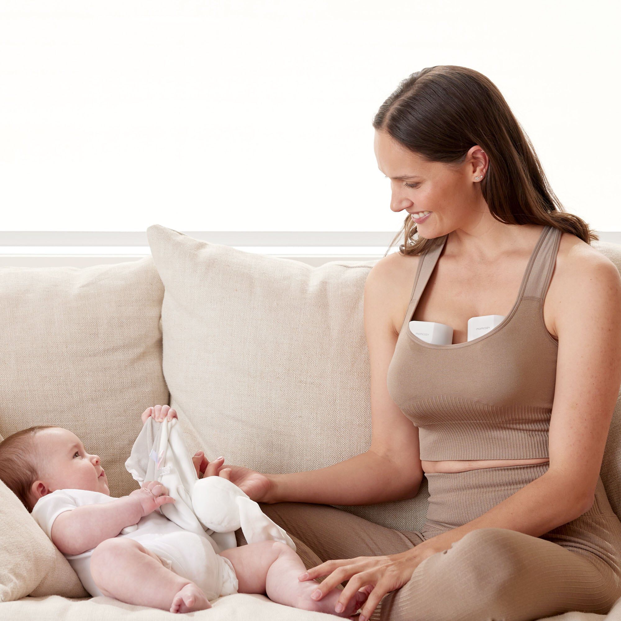Momcozy Double S12 Pro Wearable Electric Breast Pump, , large