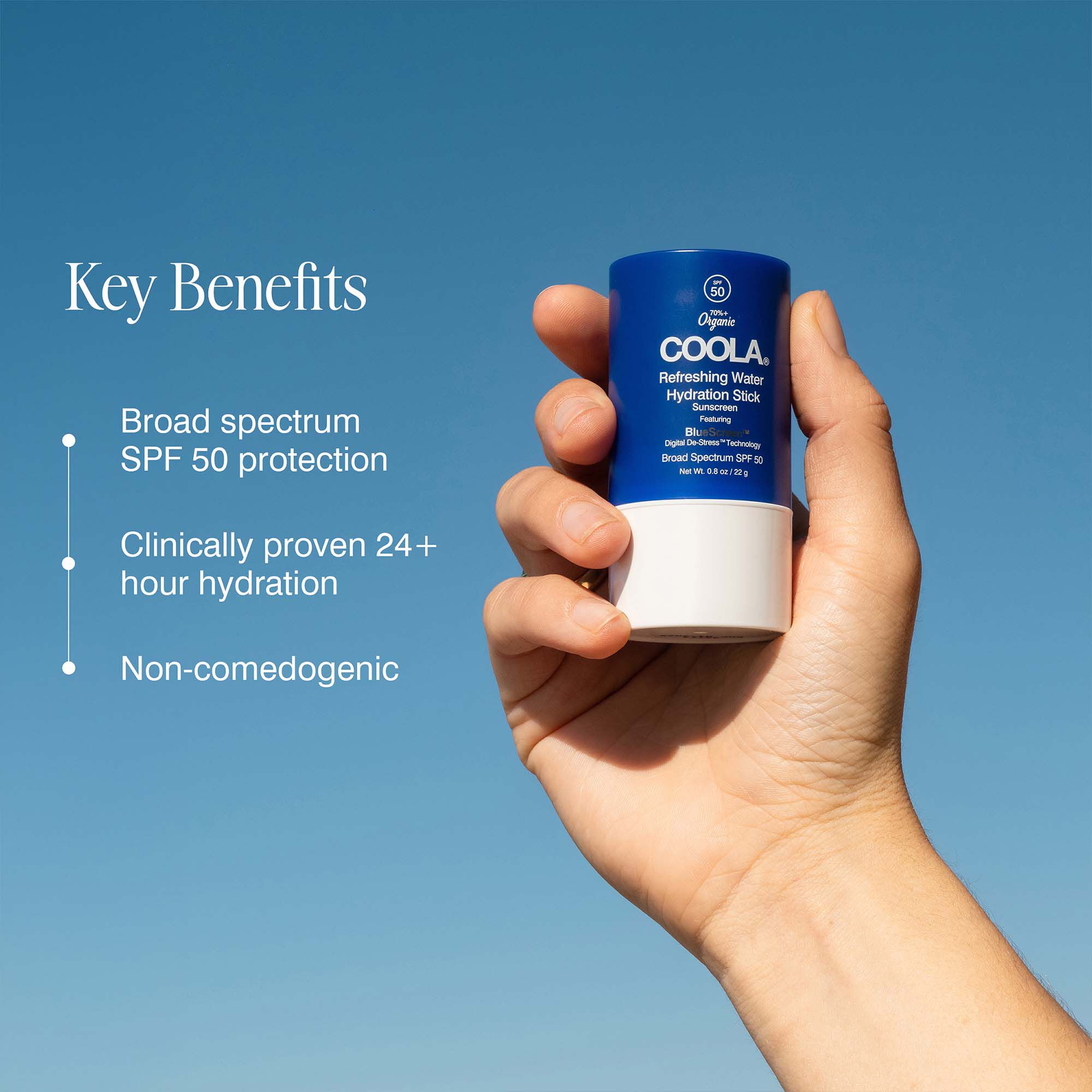 COOLA Refreshing Water Hydration Stick (SPF 50), , large