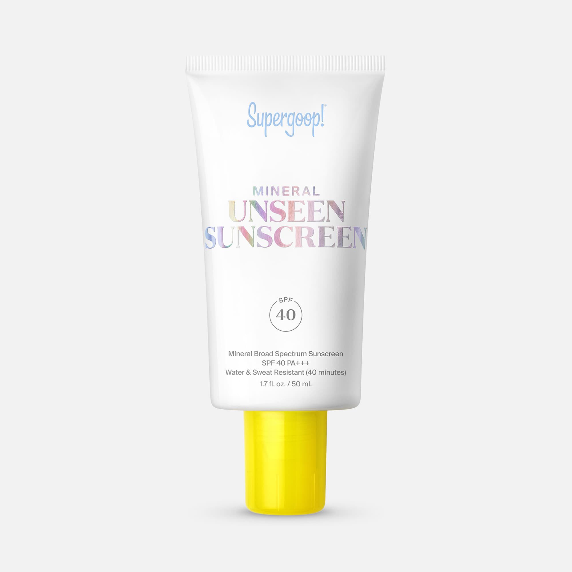 Supergoop! Mineral Unseen Sunscreen, SPF 40, 1.7 fl oz., , large