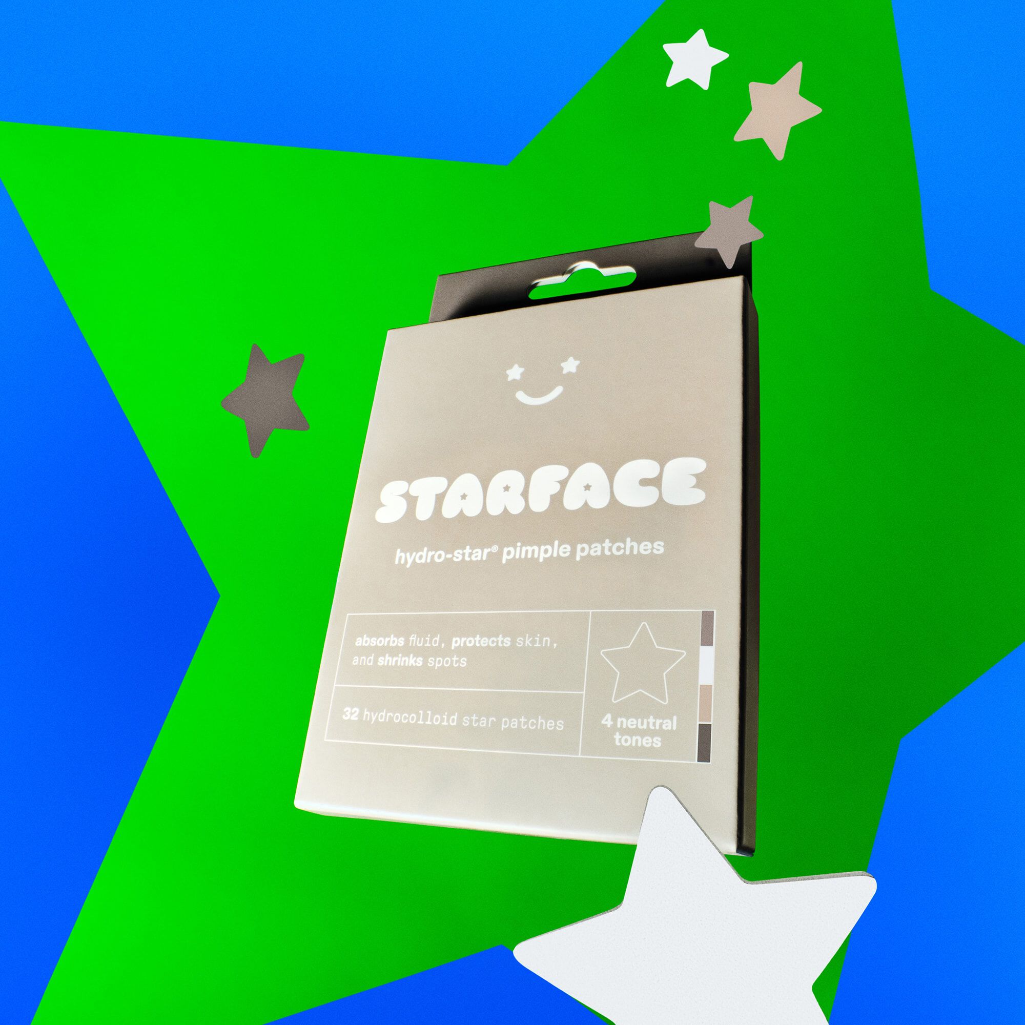 Starface Hydro-Star Earth Pimple Patches, 32 ct., , large