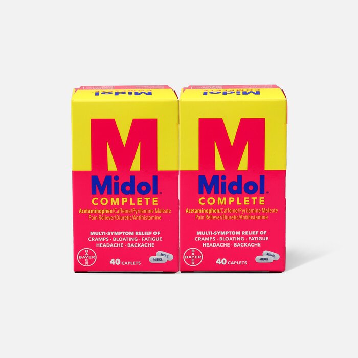Midol Complete Caplets, Value Size, 40 ct. (2-Pack), , large