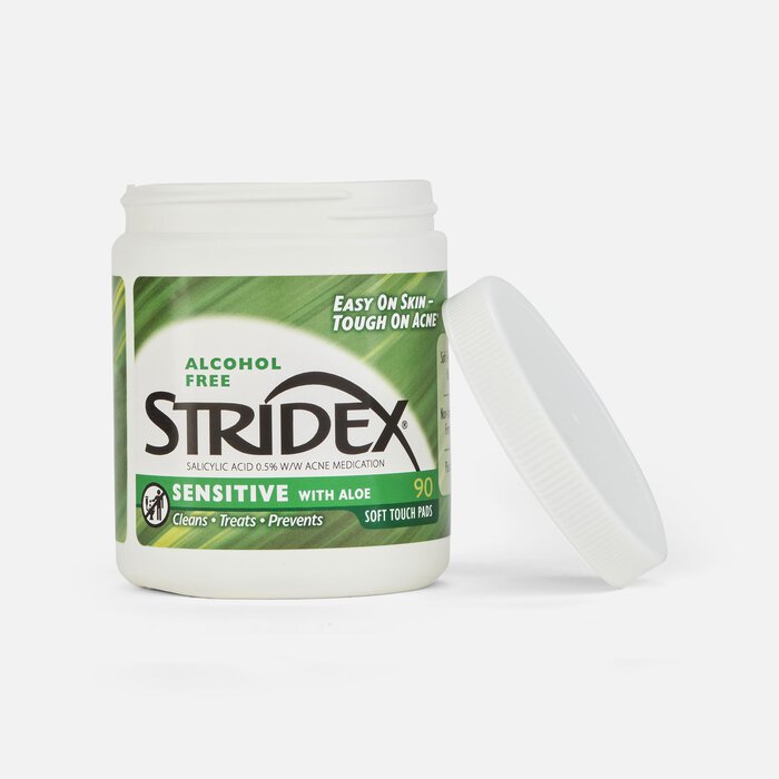 Stridex Medicated Pads Sensitive, 90 ct., , large