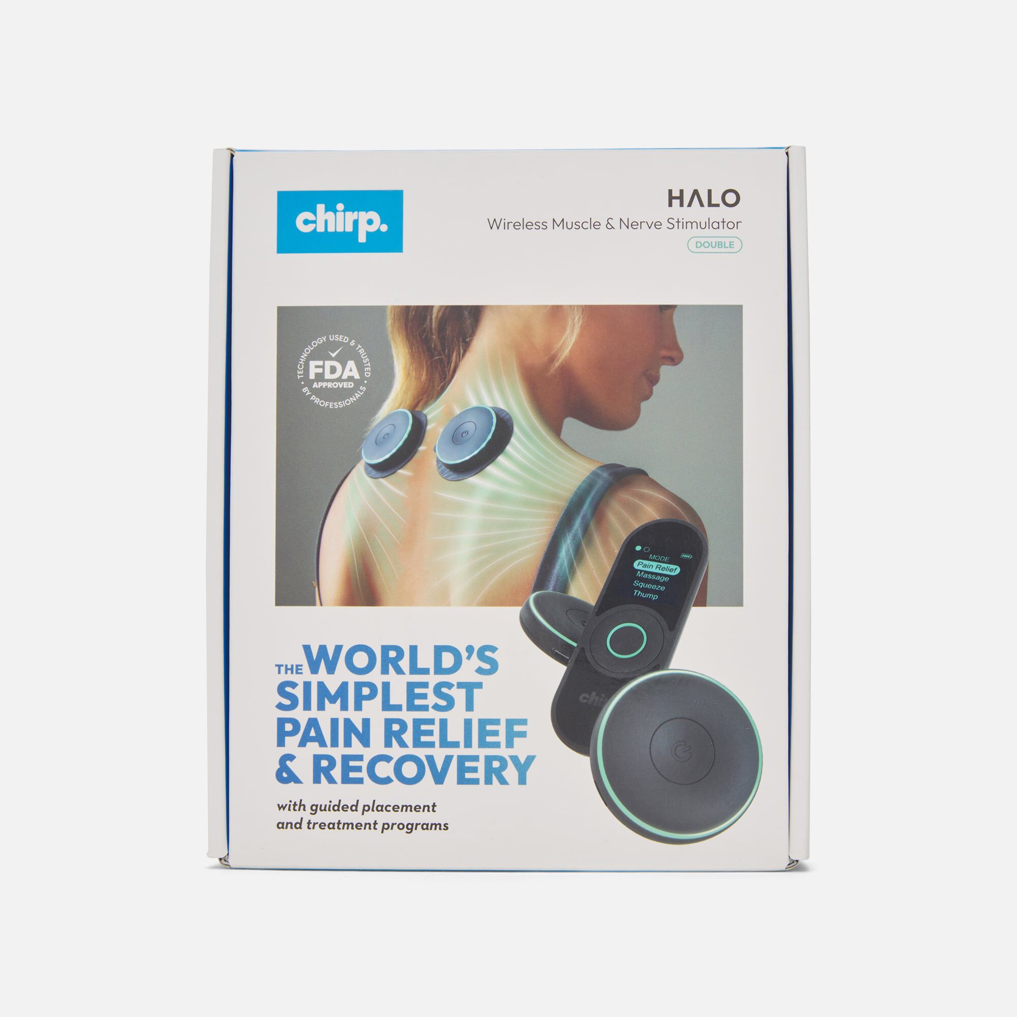 Chirp Halo Wireless Muscle Stimulator, 2 ct., , large