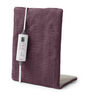 Sunbeam XpressHeat, Premium King Size Heating Pad, Burgundy, Microplush, 6 Heat Settings, , large image number 1