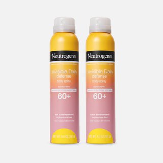 Neutrogena Invisible Defense Body Spray, SPF 60+, 5.0 oz. (2-Pack)