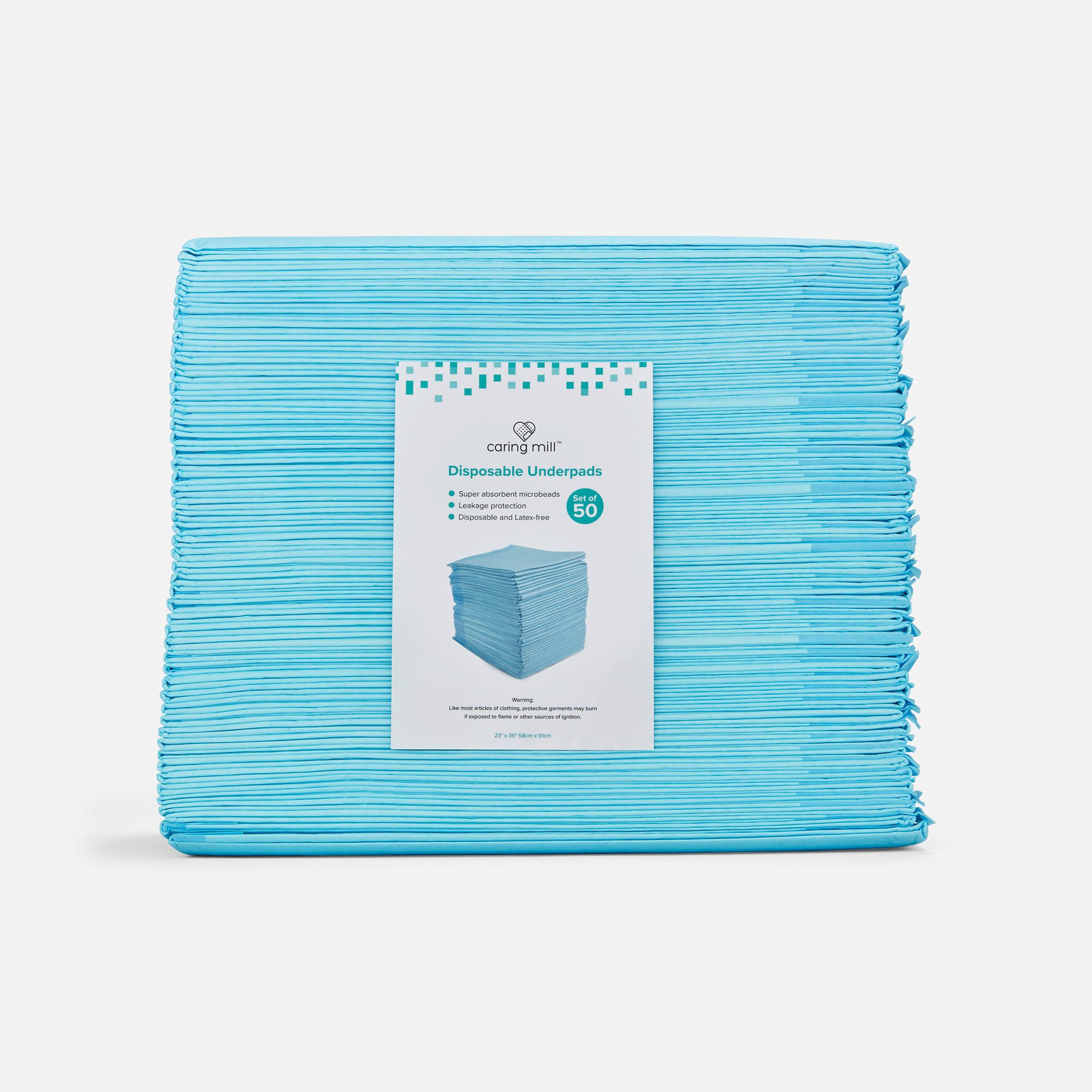 Caring Mill™ Disposable Underpads, 23" x 36", 50 ct., , large