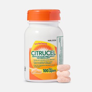 Citrucel Caplets Fiber Therapy For Occasional Constipation Relief, 100 ct.