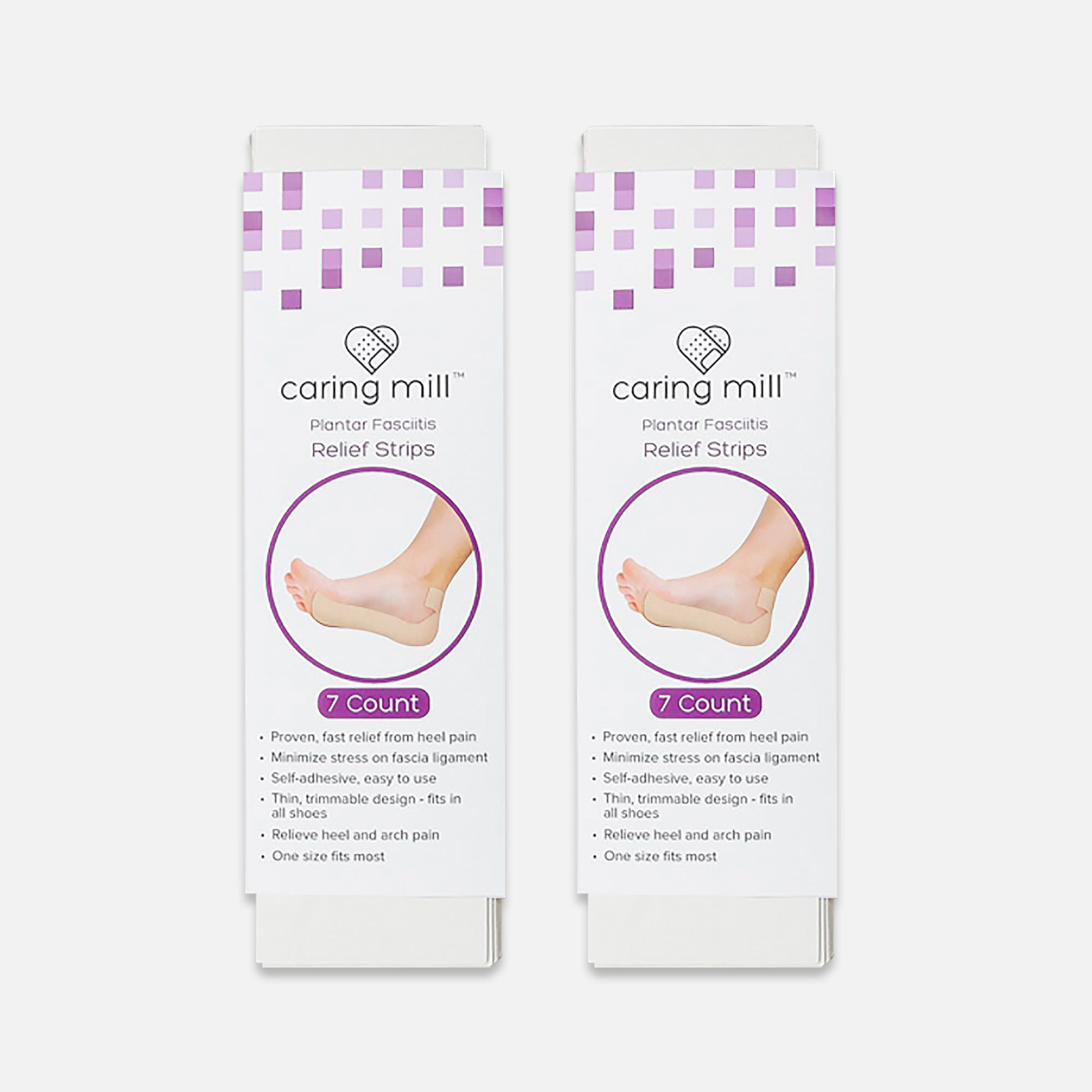 Caring Mill™ Plantar Fascitis Relief Strips, 7 ct. (2-Pack), , large