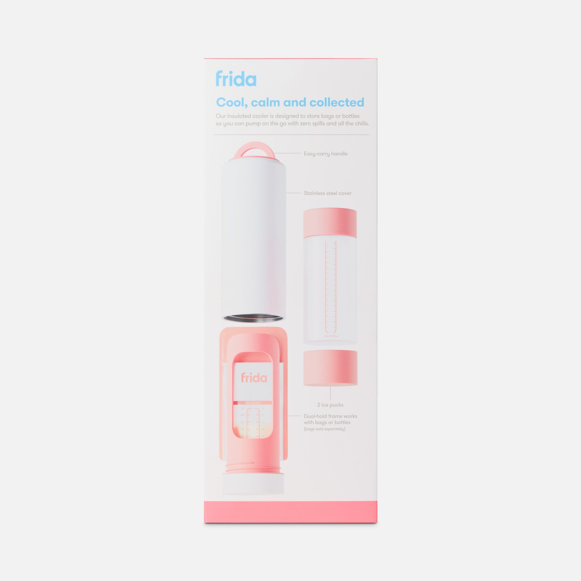 Frida Mom Flow + Go Breastmilk Cooler, 20 fl. oz., , large