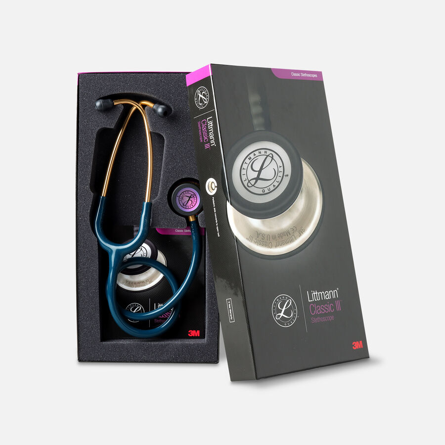 3M Littmann Classic III Stethoscope with Rainbow Finish, 27", , large image number 2