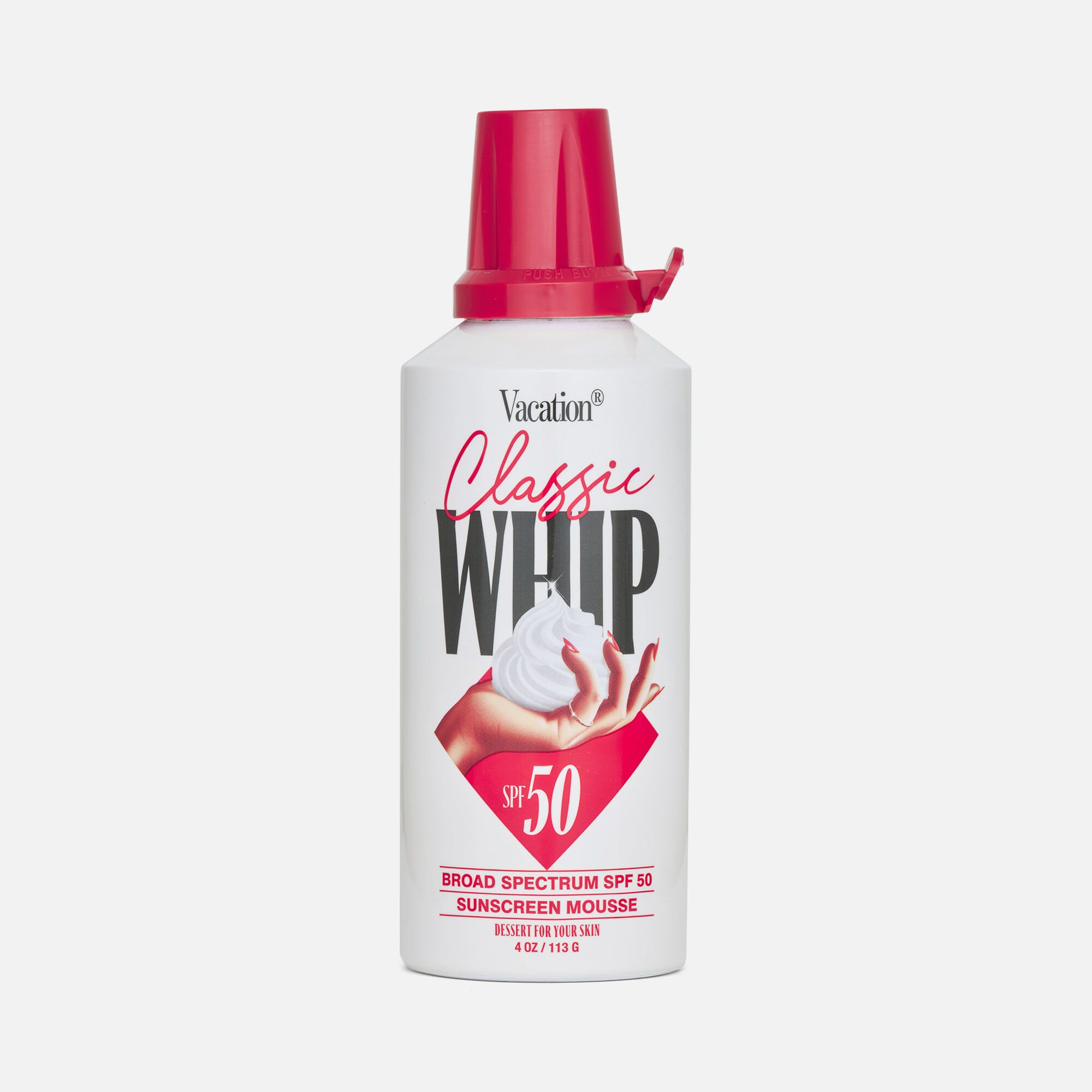 Vacation Classic Whip Sunscreen Mousse, 4 oz., , large