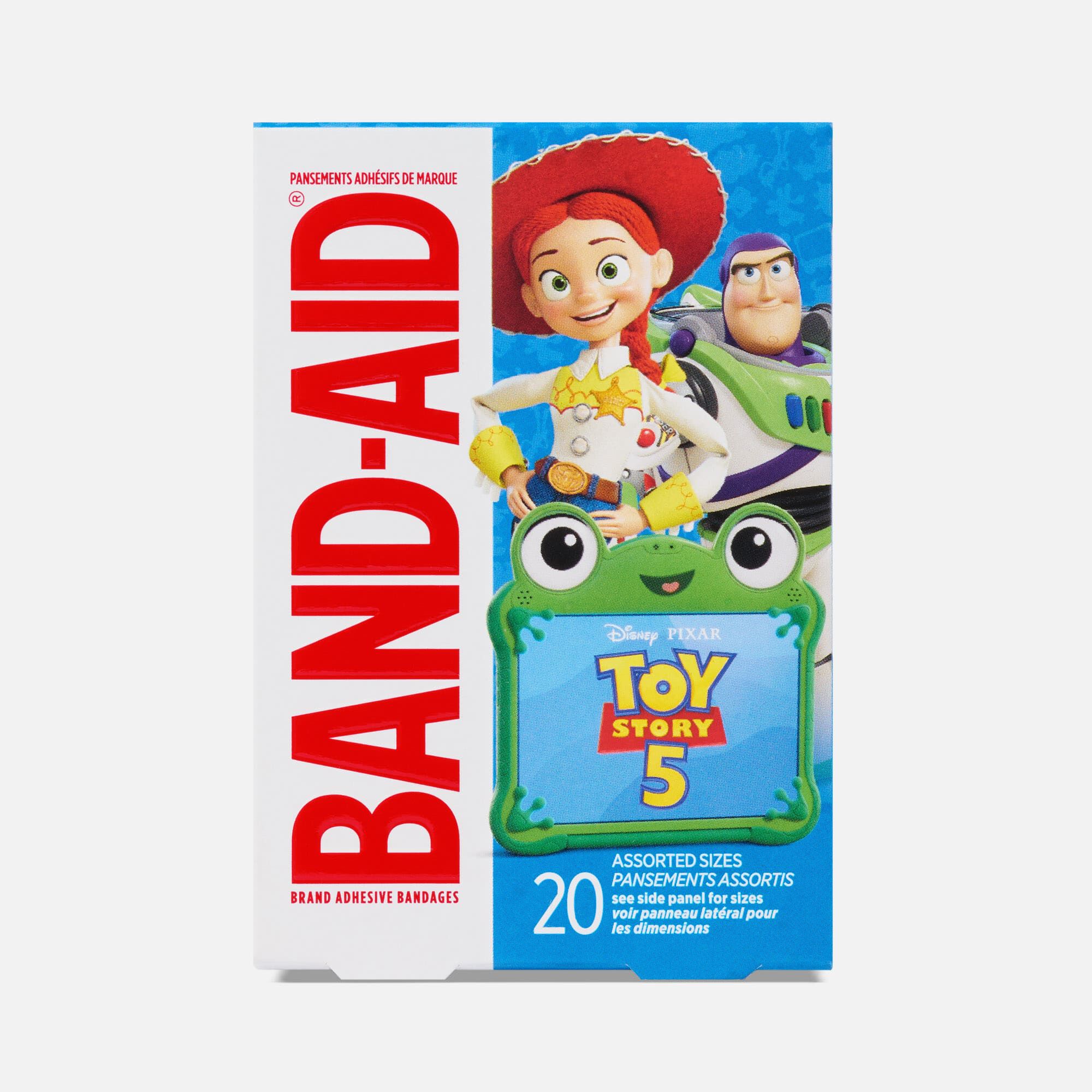 BAND-AID® Toy Story 5, Adhesive Bandages, Assorted Sizes, 20 ct., , large