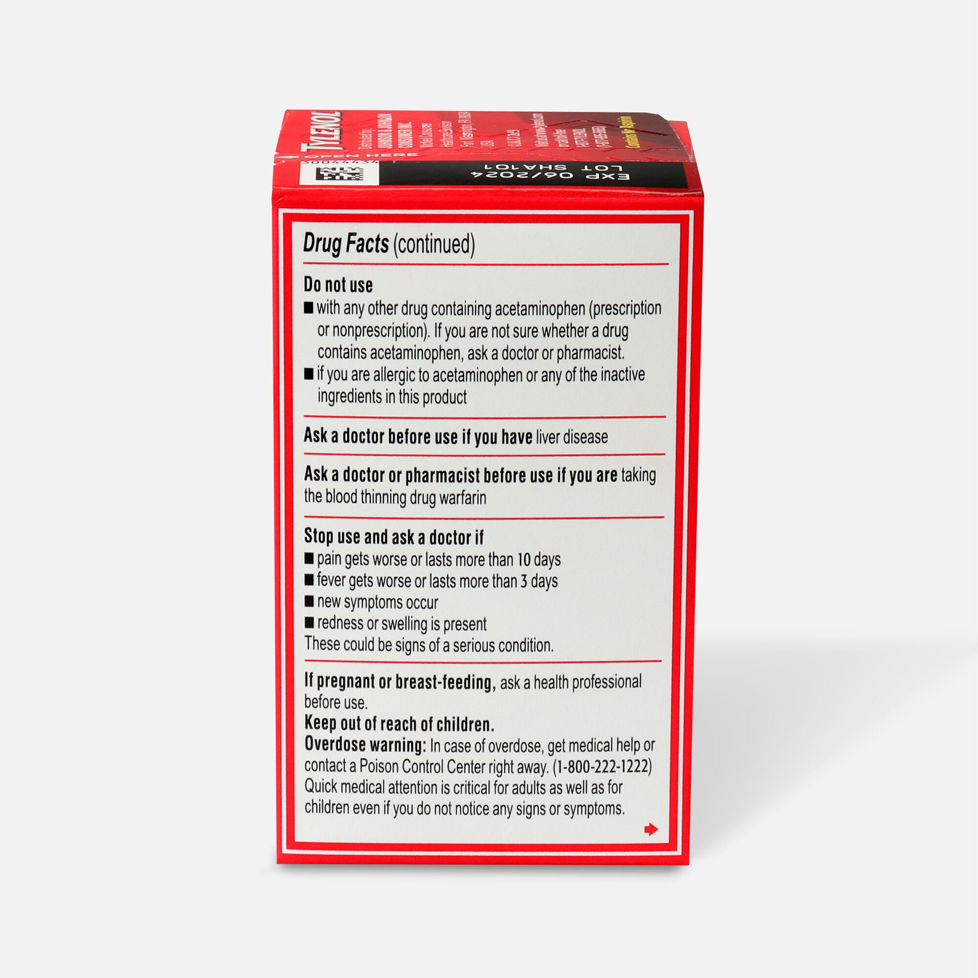 Tylenol Extra Strength Caplets, , large