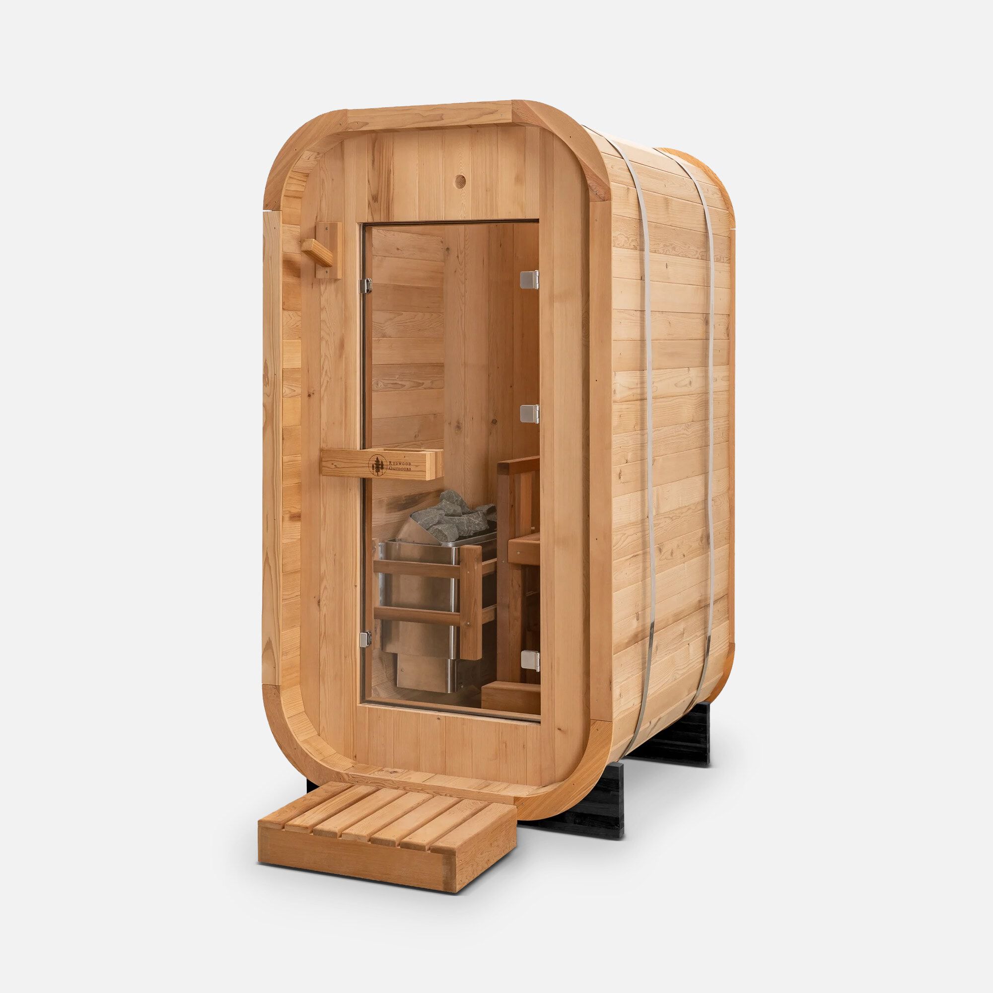 Redwood Outdoors One-Person Solo Sauna, , large
