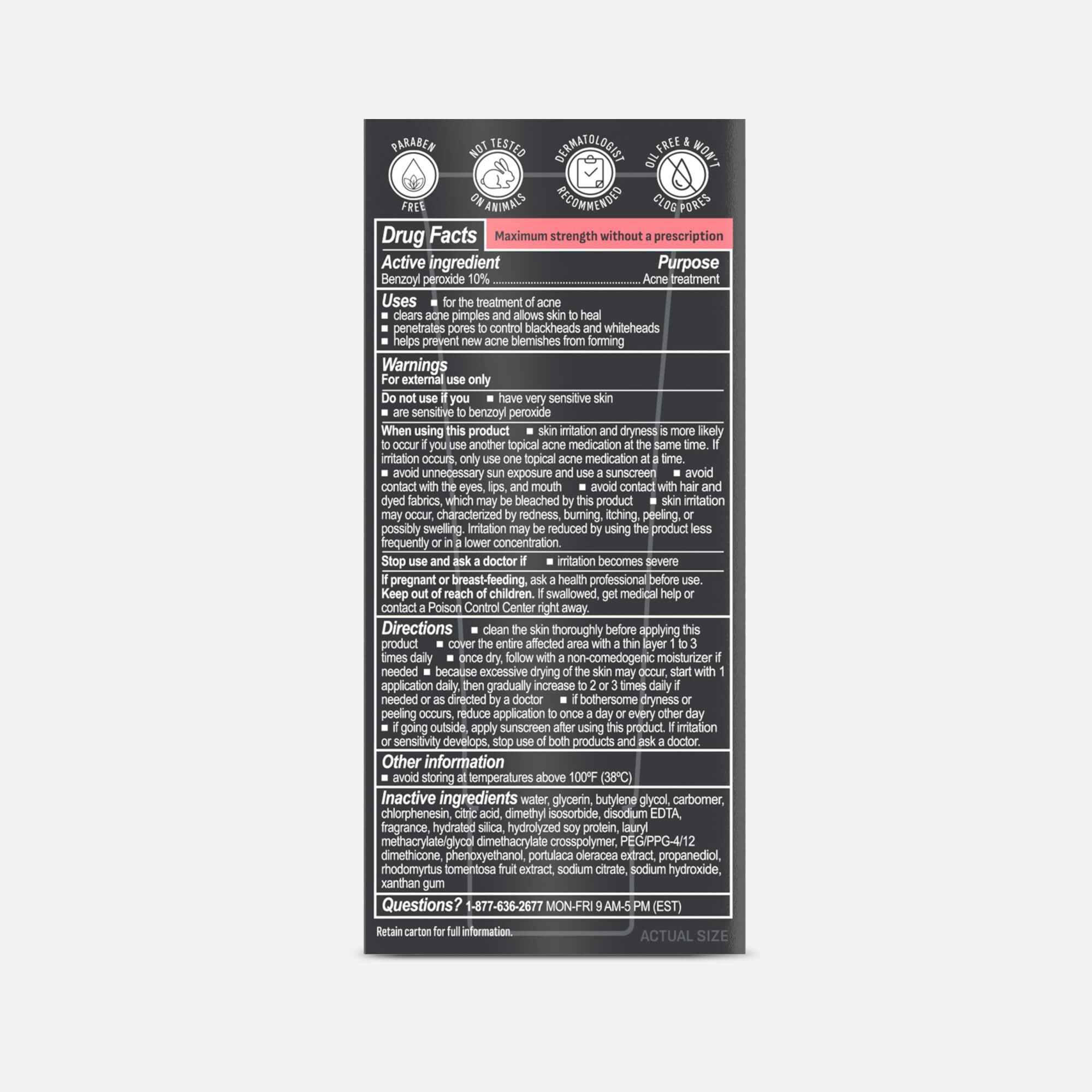 Oxy Maximum Strength Acne Spot Treatment, 1 oz., , large