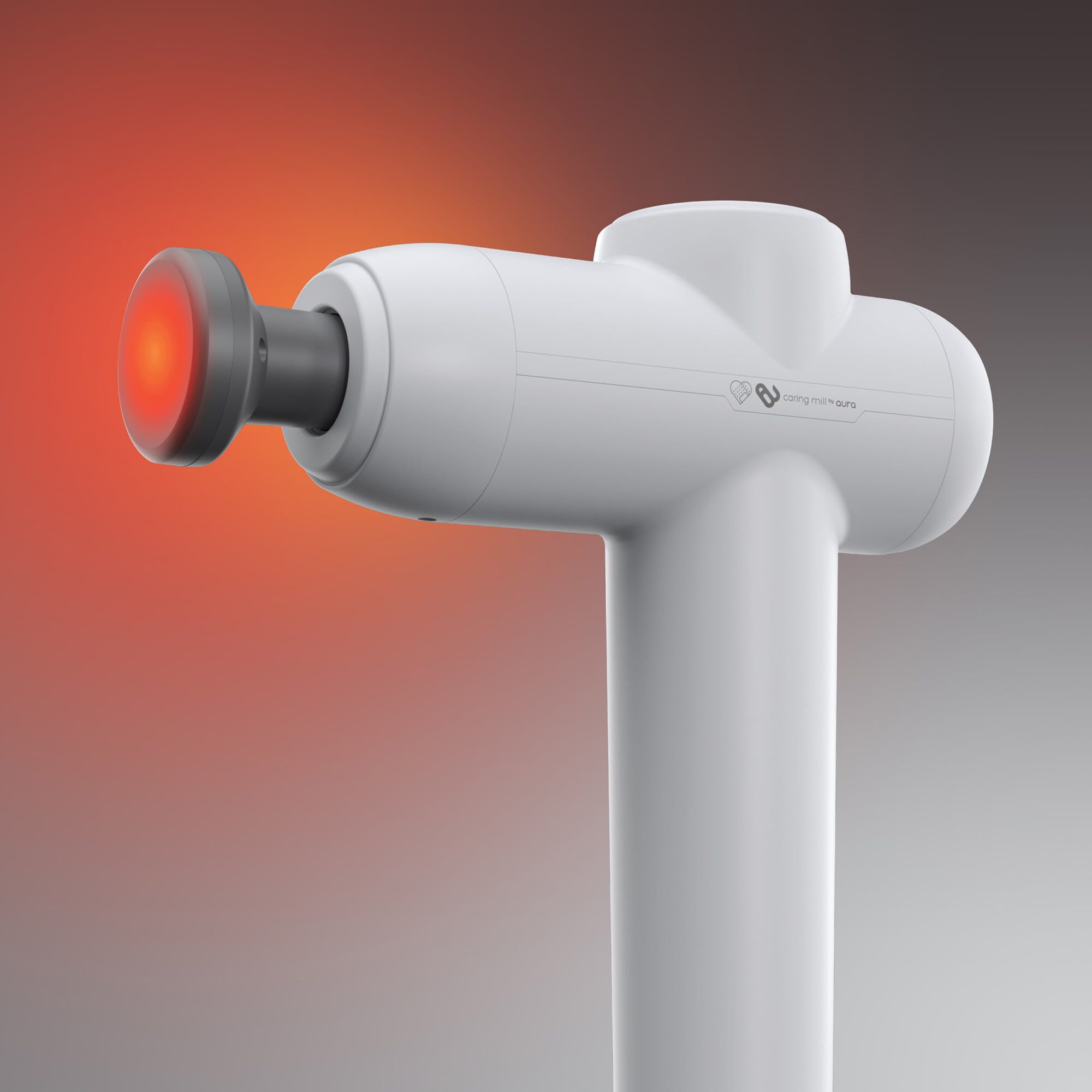 Revive Heated Massage Gun — Caring Mill™ by Aura, , large