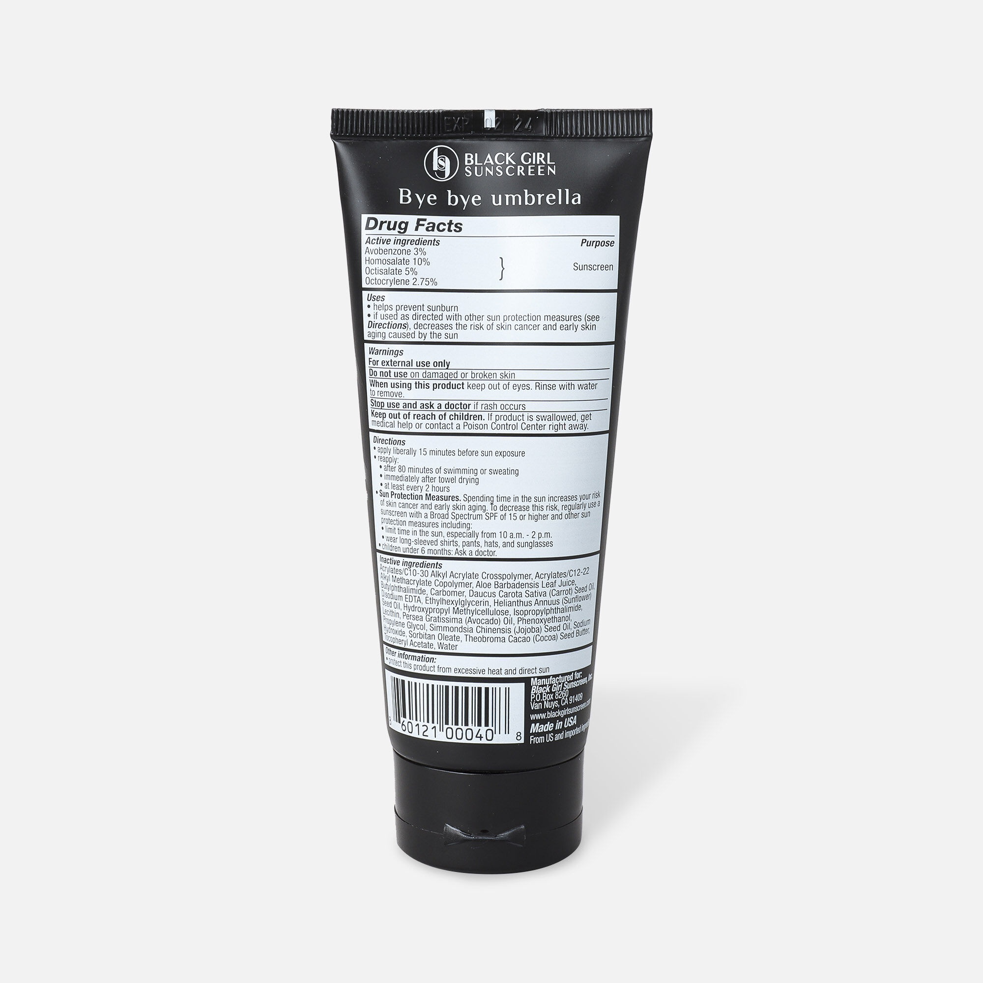 Black Girl Sunscreen Lotion for Face and Body, SPF 30, 3 oz., , large