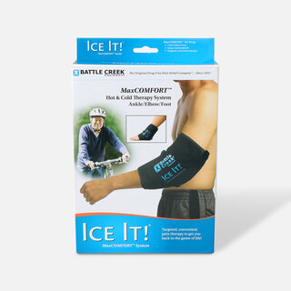 Battle Creek Ice It! ColdCOMFORT Ankle/Elbow/Foot System 10.5" x 13"
