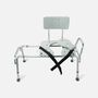 DMI&reg; Sliding Transfer Bench Shower Chair with Cut-Out Seat, , large image number 4