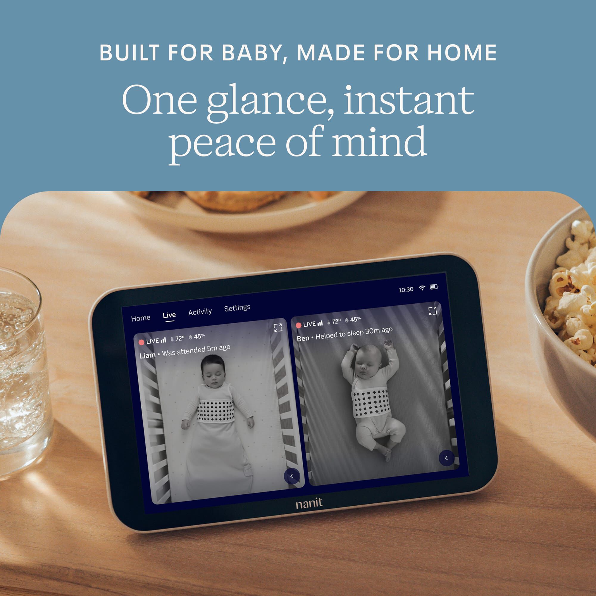 Nanit Smart Baby Monitor System with Floor Stand, , large