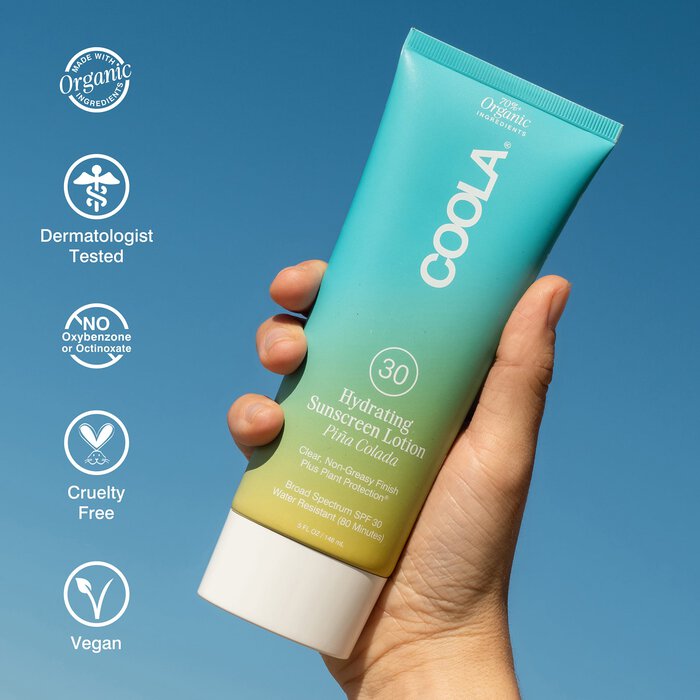 COOLA® Classic Body Organic Sunscreen Lotion, SPF 30, Pina Colada, 5 fl. oz., , large