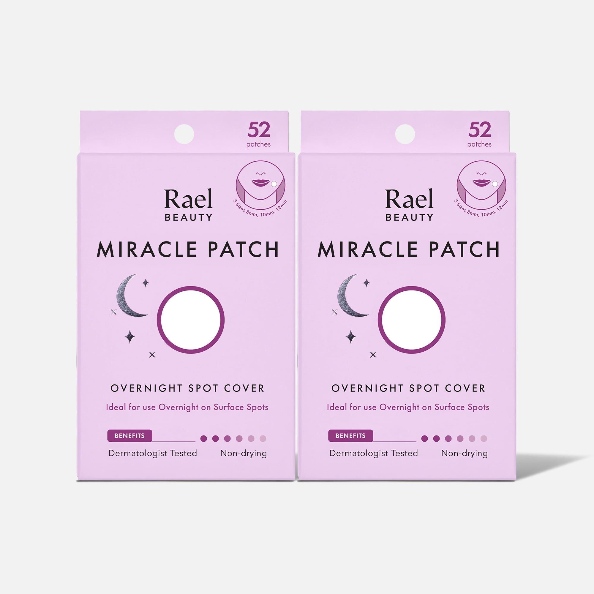 Rael Beauty Miracle Patch Overnight Spot Cover, 52 ct. (2-Pack), , large
